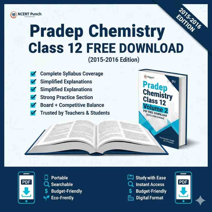 Pradeep Chemistry Class 12 Volume 2