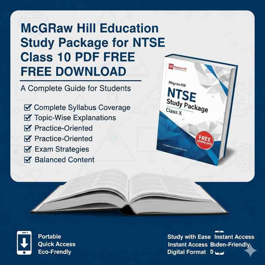 McGraw Hill Education Study Package for NTSE