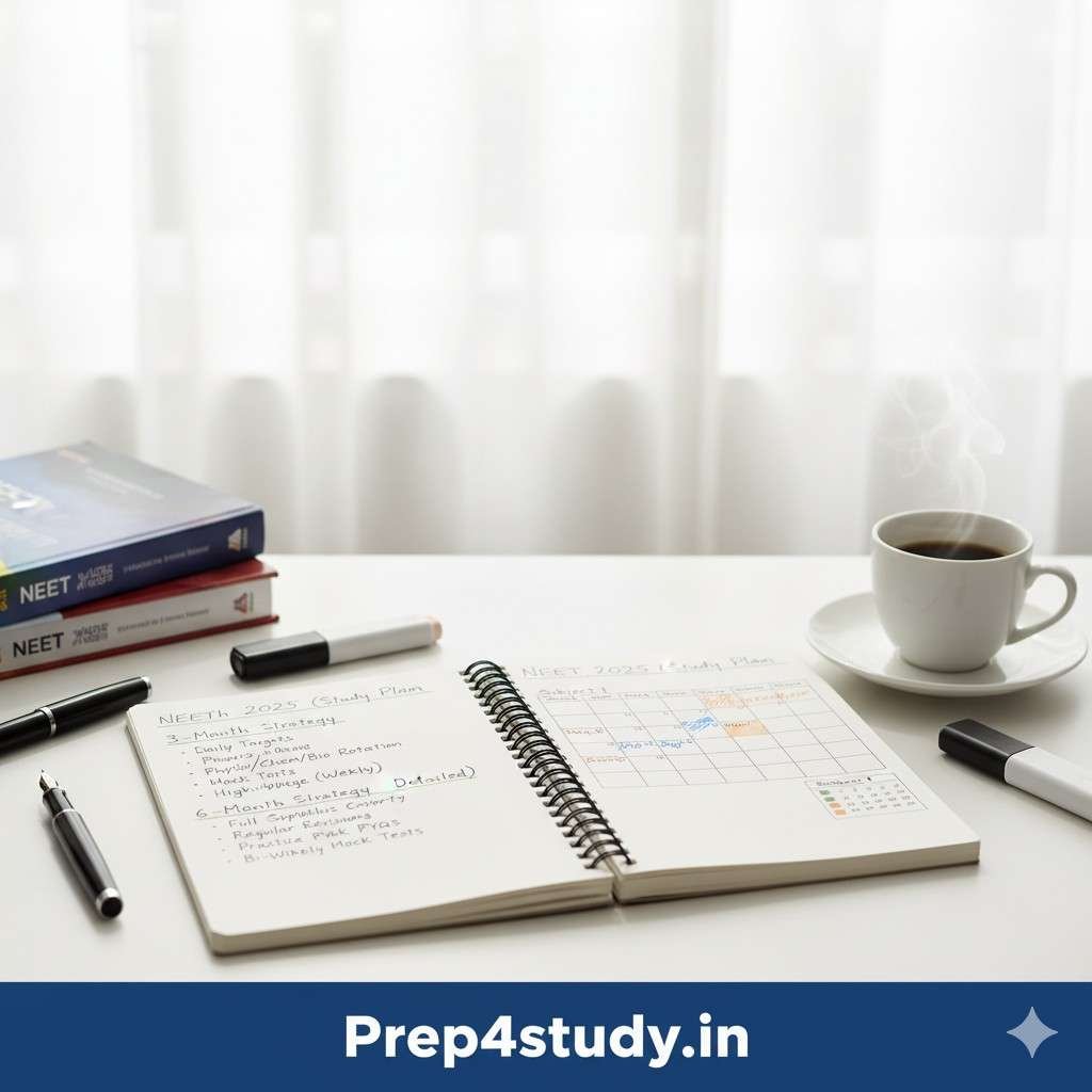 Study Plan for NEET 2026